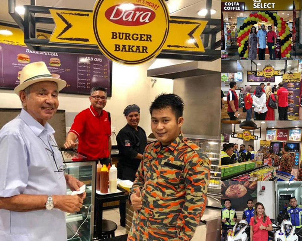 Kiosk: Dara Burger Bakar - Zake Supreme Shell Station
