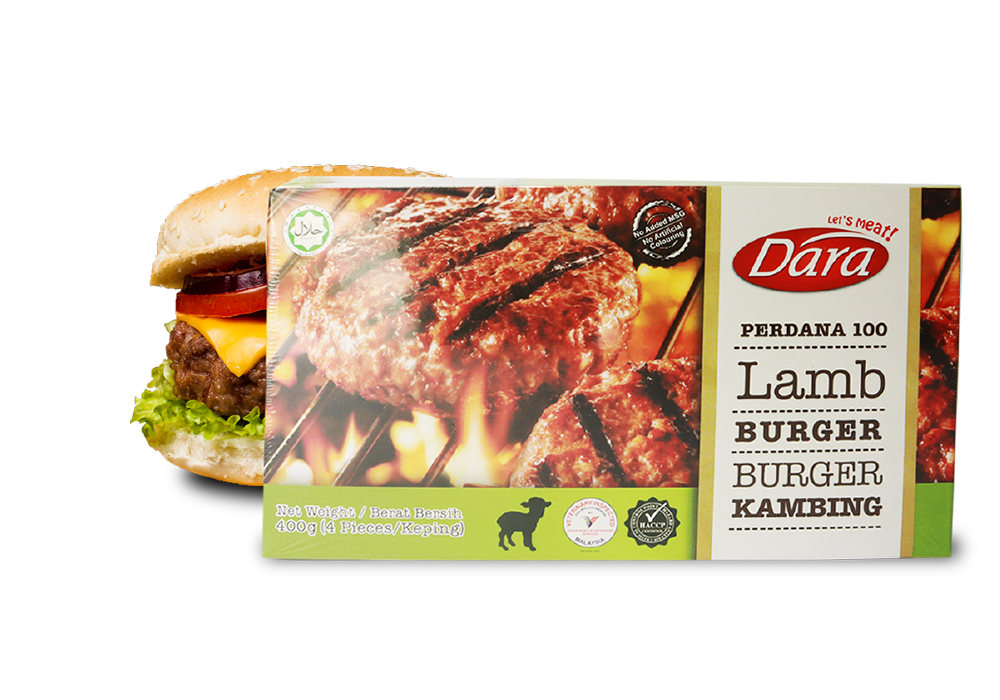 Perdana 100 Lamb Burger Patty's (100g)