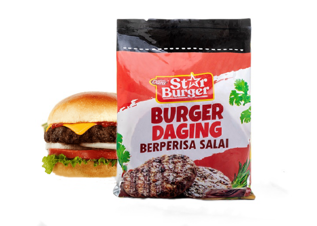 Starburger Daging Berperisa Salai (420g)