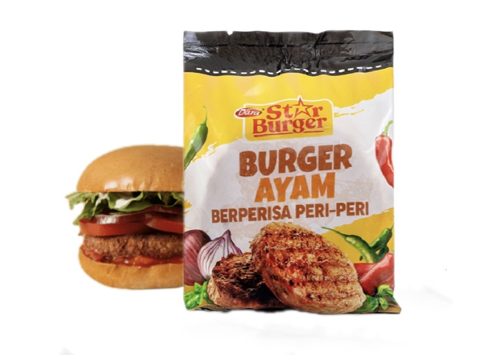 Starburger Ayam Berperisa Peri-Peri (420g)